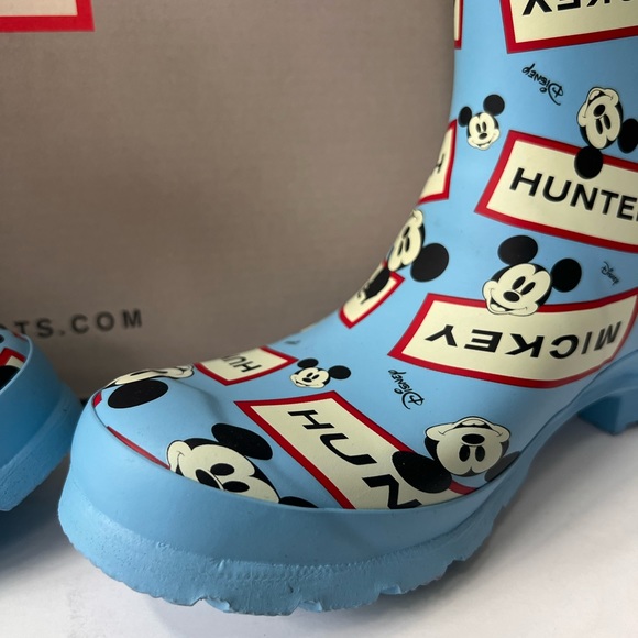 NIB Hunter Mickey Mouse Rain Boots - Picture 3 of 11
